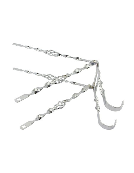 26 Lowrider Cage Flat Twisted Continental Kit Chrome.